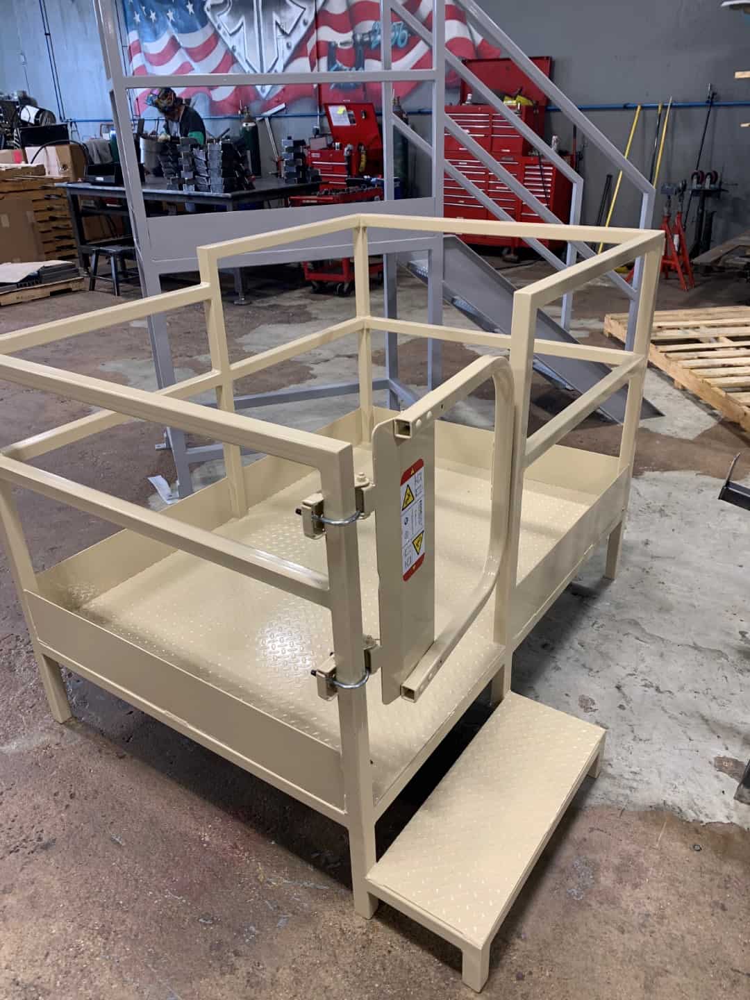 Elevated access platform