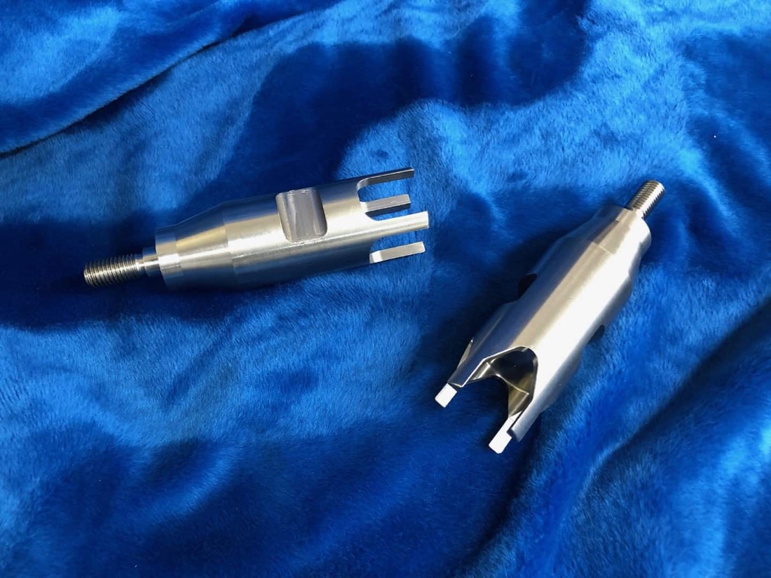 Machined stainless steel replacement fittings